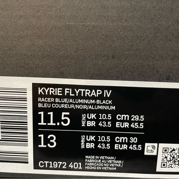 NEW Nike Kyrie Flytrap 4 Racer Blue Basketball Shoes CT1972-401 Mens - Picture 10 of 11